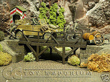 "RETIRED" Pro Built - Hand Painted & Weathered Verlinden 1:35 WWII Custom Built Deluxe Wooden Bridge Ruin