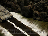 "BRAND NEW" Build-a-Rama 1:32 WWII Deluxe "Winter" Medium Snow/Low Grass & Dirt Road Mat  (24"x12)"
