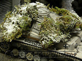 "RETIRED& BRAND NEW" Build-a-Rama 1:32 Hand Painted Deluxe "Winter" Ambush Foliage Set