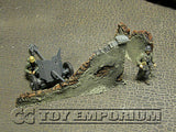 "RETIRED & BRAND NEW" Build-a-Rama 1:32 WWII Deluxe "Gate Wall Ruin" Set (2 Piece Set)