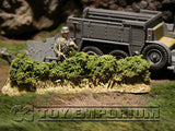"RETIRED & BRAND NEW" Build-a-Rama 1:32 Hand Painted WWII Low Hedge Row Section