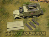 "BRAND NEW" Custom Built - Hand painted & Weathered 1:35 WWII Deluxe German DAK "Sd.Kfz.3 Maultier Ambulance -  Afrika"