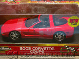 "RETIRED" 1:18 ERTL American Muscle 50th Anniversary Corvette Museum LE 2003 Corvette MIB