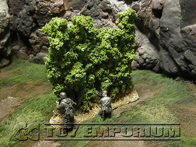 "RETIRED & BRAND NEW" Build-a-Rama 1:32 Hand Painted WWII High Hedge Row Section