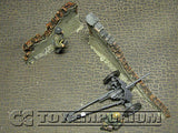 "RETIRED & BRAND NEW" Build-a-Rama 1:32 WWII Deluxe "Gate Wall Ruin" Set (2 Piece Set)