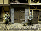 "BRAND NEW"Custom Built & Painted 1:35 Deluxe WWII Old German City Diorama 2 Building Set