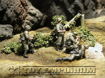 "BRAND NEW" Custom Built - Hand Painted & Weathered 1:35 WWII German Infantry "Barbarossa 1941" Soldier Set (4 Figure Set)