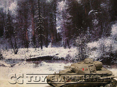 "RETIRED" Build-a-Rama 1:32 Deluxe WWII Color Winter Back Drop