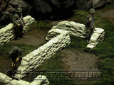 "RETIRED & BRAND NEW" Build-a-Rama 1:32 Hand Painted WWII Deluxe Straight Sandbag Wall Set #1 (5 Piece Set)