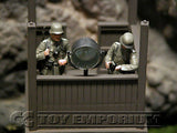 "BRAND NEW" Custom Built & Hand Painted 1:35 WWII Deluxe German Infantry "Watch Tower" Soldier Set (4 Figure Set)