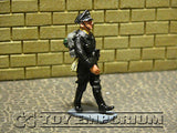 "RETIRED" King & Country 1:30 "Berlin 38 Series" Deluxe SS LAH Officer Marching
