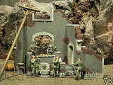"RETIRED" Pro Built - Hand painted & Weathered Verlinden 1:35 Custom Built WWII Country Mansion Ruin