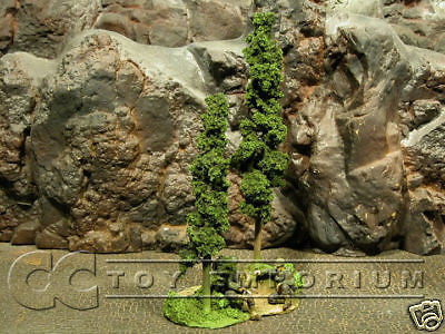 "RETIRED & BRAND NEW" Build-a-Rama 1:32 Hand Painted WWII Twin Pines Tree Group