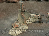 "RETIRED & BRAND NEW" Build-a-Rama 1:32 Hand Painted WWII Bombed Out Building #2