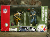 VERY RARE!  McFarlane -  Hasselbeck vs Polamalu Box Set