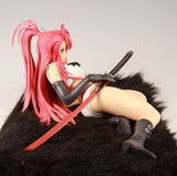 "VERY RARE" Jingai Makyo 1/6 "Ignis - Relaxing On Rug - Resin Statue" MINT