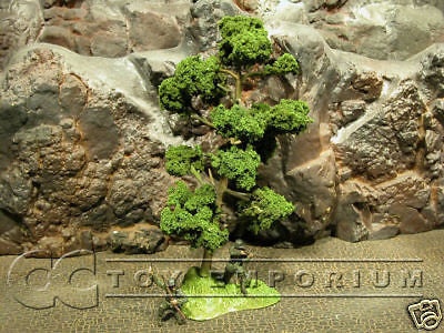 "RETIRED & BRAND NEW" Build-a-Rama 1:32 Hand Painted WWII Deluxe Large "GREEN" Tree