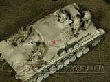 "BRAND NEW" Custom Built - Hand Painted & Weathered 1:35 WWII German Winter Tank Crew Set (5 Figure Set)