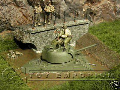 "RETIRED" Pro Built - Hand Painted & Weathered Verlinden 1:35 Custom Built Deluxe WWII "Stuck" Diorama
