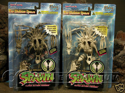 VERY RARE Mcfarlane Exo-Skeleton  + Variant Figure  MIB