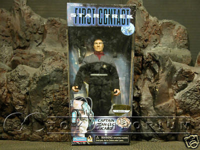 VERY RARE Star Trek 1st Contact 9" Capt Jean-Luc- Picard MIB