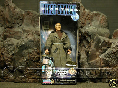 VERY RARE Star Trek 1st Contact 9" Capt Jean-Luc- Picard "21st Century Outfit" MIB