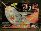 VERY RARE Star Trek "Generations" Enterprise 1701-D "Battle Damaged"  MIB