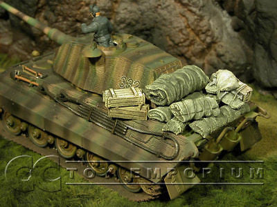 "RETIRED & BRAND NEW" Build-a-Rama 1:32 scale Hand Painted Tank Stowage Set (8 Piece Set)