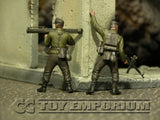 "BRAND NEW" Custom Built - Hand Painted & Weathered 1:35 WWII German "NachtJager, Berlin, 1945" Soldier Set (2 Figure Set)