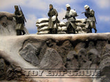"BRAND NEW" 1:32 Custom Painted & Weathered Deluxe Large Winter Mountain Diorama Platform Exclusive