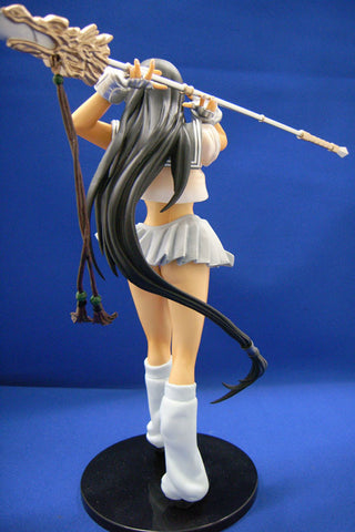 "VERY RARE" Ikki Tousen 1/7 "Sexy Kanu Unchou - Battle Damaged School Uniform - Gray Skirt VARIANT" MNT