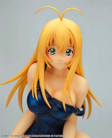 "VERY RARE" Ikki Tousen 1/6 "Sexy Sonsaku Hakufu - Blue Swim Suit Sukumizu Version" MINT