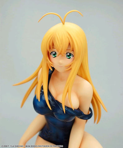 "VERY RARE" Ikki Tousen 1/6 "Sexy Sonsaku Hakufu - Blue Swim Suit Sukumizu Version" MINT