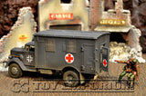 "RETIRED" Forces Of Valor 1:32 Scale WWII German 4x4 Ambulance