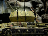 "RETIRED" Forces Of Valor 1:32 Scale German  Flakpanzer IV Wirbelwind - Normandy 1944