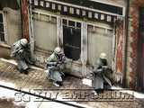 "BRAND NEW"  Build-a-Rama Deluxe WWII "Photo Real" Winter Color Facade #2 w/Sidewalk