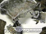 "RETIRED & BRAND NEW" Build-a-Rama 1:32 Hand Painted WWII Deluxe "Winter" Outpost Shelter Set