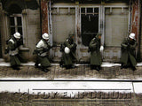 "BRAND NEW" Custom Built - hand Painted & Weathered 1:35  WWII  German "Cold Wind" Soldier Set  (4 Figure Set)