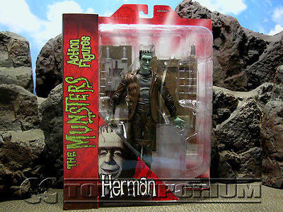 "SOLD OUT"  Diamond  Select  Exclusive  "Munsters - Complete 3  Figure  Set"  MINT