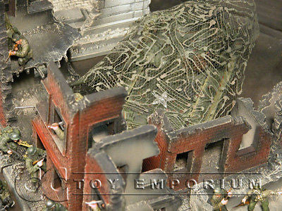 "RETIRED & BRAND NEW" Build-a-Rama 1:32 Hand Painted WWII "OD" Camo Net Set