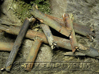 "RETIRED & BRAND NEW" Build-a-Rama 1:32 Hand Painted WWII "Deluxe Blasted Tree Parts" Set (Aprox 5 Piece Set)