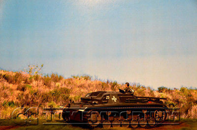 "RETIRED" Build-a-Rama 1:32 Deluxe WWII Color Back Drop