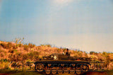 "RETIRED" Build-a-Rama 1:32 Deluxe WWII Color Back Drop