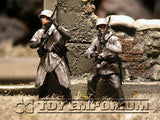 "BRAND NEW" Custom Built - Hand Painted & Weathered 1:35 WWII German "Winter" Infantry Western Europe  Soldier Set (4 Figure Set)