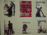 "BRAND NEW" Build-a-Rama 1:32 WWII Deluxe German Poster Set (9 Piece Set)