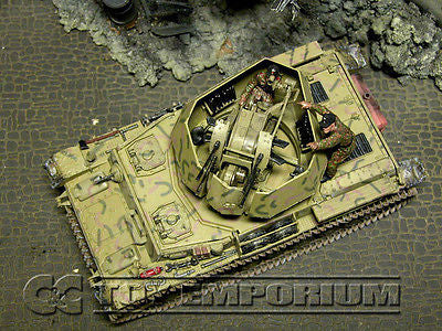 "RETIRED" Forces Of Valor 1:32 Scale German  Flakpanzer IV Wirbelwind - Normandy 1944