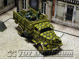 "RETIRED" Forces Of Valor 1:32 Scale German 3 Ton Cargo Truck w/5 Soldiers Eastern Front