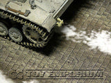 "BRAND NEW"  Build-a-Rama Deluxe WWII "Photo Real" Winter Cobble Stone Road Set (2 Piece Set)