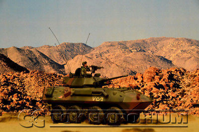 "RETIRED" Build-a-Rama 1:32 Deluxe WWII Desert Color Back Drop