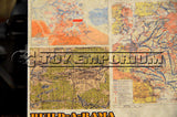 "BRAND NEW" Build-a-Rama 1:32 WWII Deluxe Color Map Set (7 Piece Set)